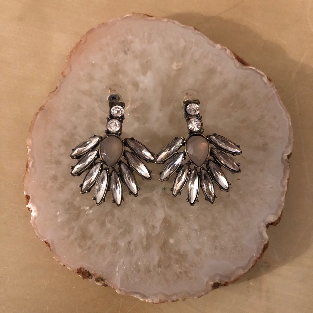 Beautiful gem earrings